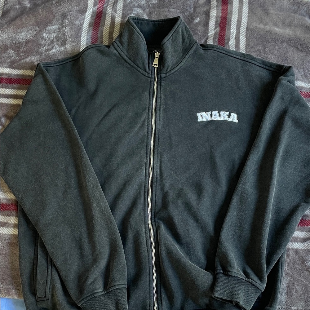 Black Inaka Zip Jacket
